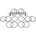Wiseco 4 Stroke Forged Series Piston Kit, 3.447 IN Bore, 9:1 CR