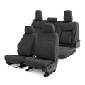 Covercraft 19-24 Subaru Ascent Endura PrecisionFit Custom Second Row Seat Covers - Charcoal/Charcoal