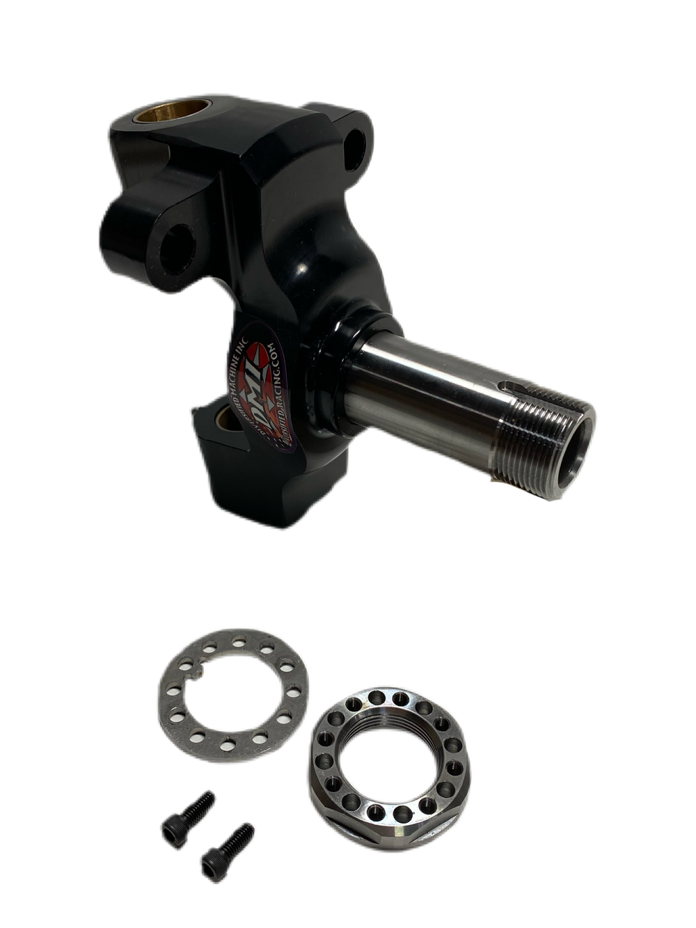 Alum Spindle w/Straight Steel Snout Blk