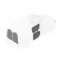 TRANSIT CREW 130 (WITH MID ROOF) CEILING WHITE DURATHERM CEILING LINER PANEL COMP