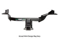 1216 HONDA CRV ECOHITCH TRAILER HITCH HIDDEN DESIGN 2IN BLACK