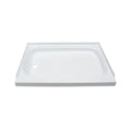 24IN X 36IN SHOWER PAN; LEFT DRAIN WHITE