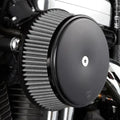 S&S Cycle 91-06 XL Sportster Models Stealth Air Cleaner Kit w/ Gloss Black Mini Teardrop Cover