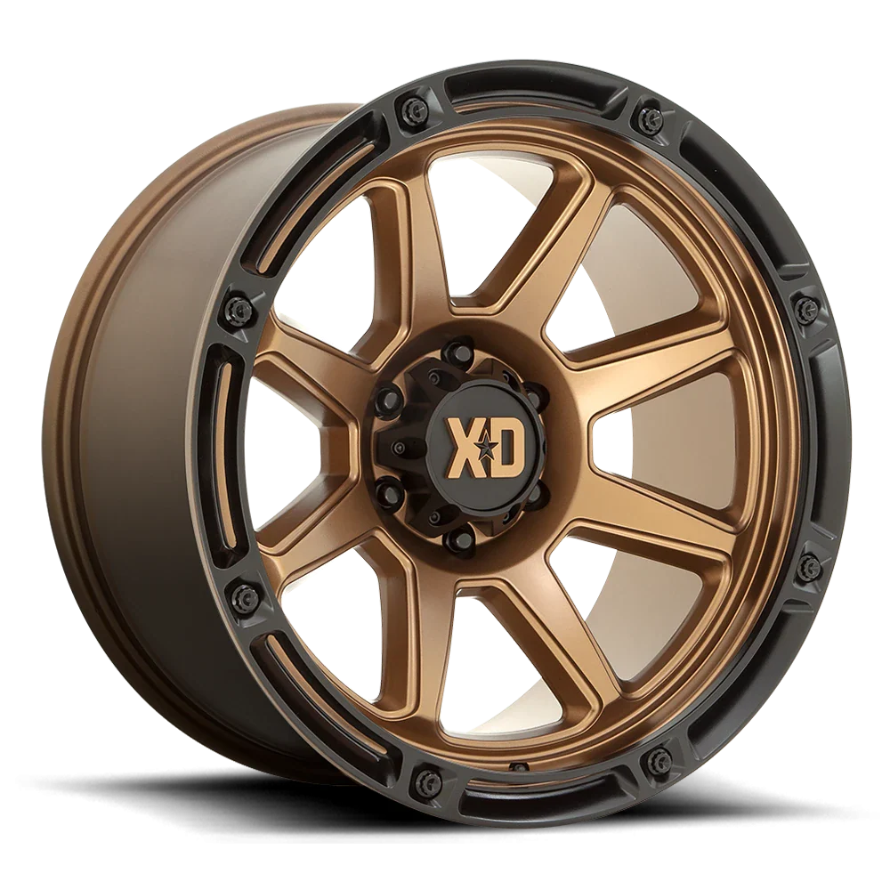 TITAN 20X9 6X135 18MM MATTE BRONZE W/ BLACK LIP