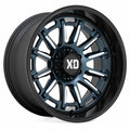 PHOENIX 20X9 6X5.5 00MM METALLIC BLUE MILLED W/ BLACK LIP