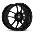 Enkei PF01 18x8 5x114.3 50mm offset Matte Black Wheel 05-07 STI