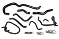 HPS Performance Reinforced Black Silicone Radiator Hose Kit Coolant for Mazda 06-14 Miata 2.0L