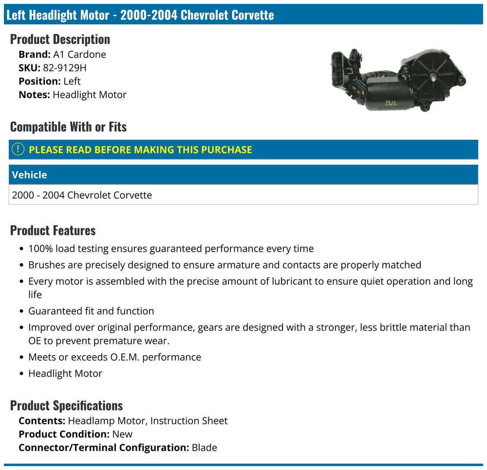 NEW WIPER MOTORS