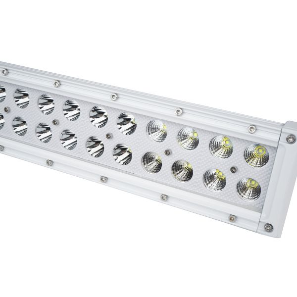 22.25 INCH MARINE GRADE DUAL ROW STRAIGHT LIGHT BAR W/120WATT 40 X 3W HIGH INTE