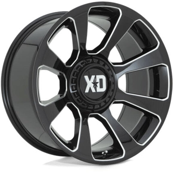 KMC Wheels black auto part