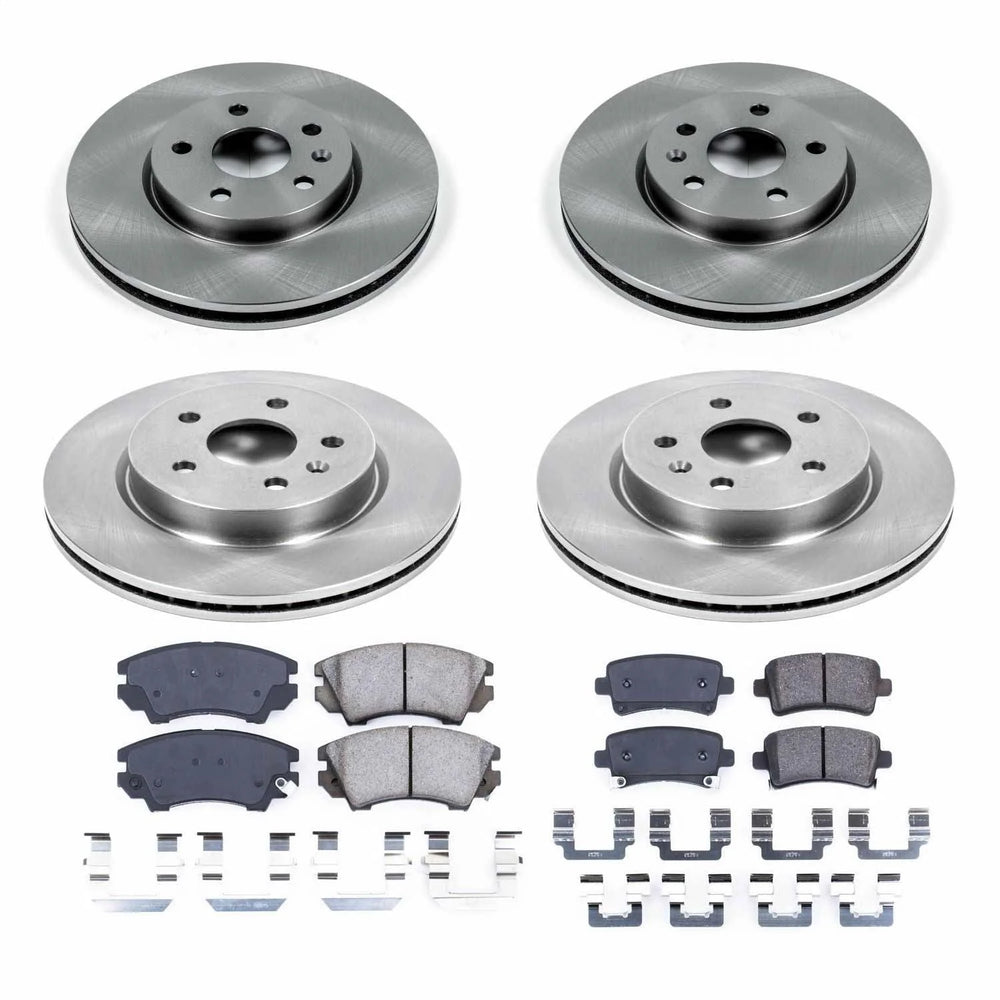Power Stop 2017 Buick Regal Front & Rear Autospecialty Brake Kit