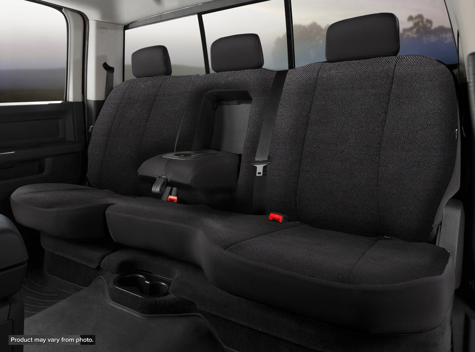 22C TUNDRA CREWMAX TRS REAR 60/40 SPLIT SEAT COVER BLACK