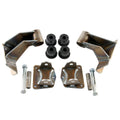 ~(14 lbs. 9X9X9)~ 72-86 Jeep CJ Converting to Chevy V-8 Engine Bomb Proof Motor Mounts