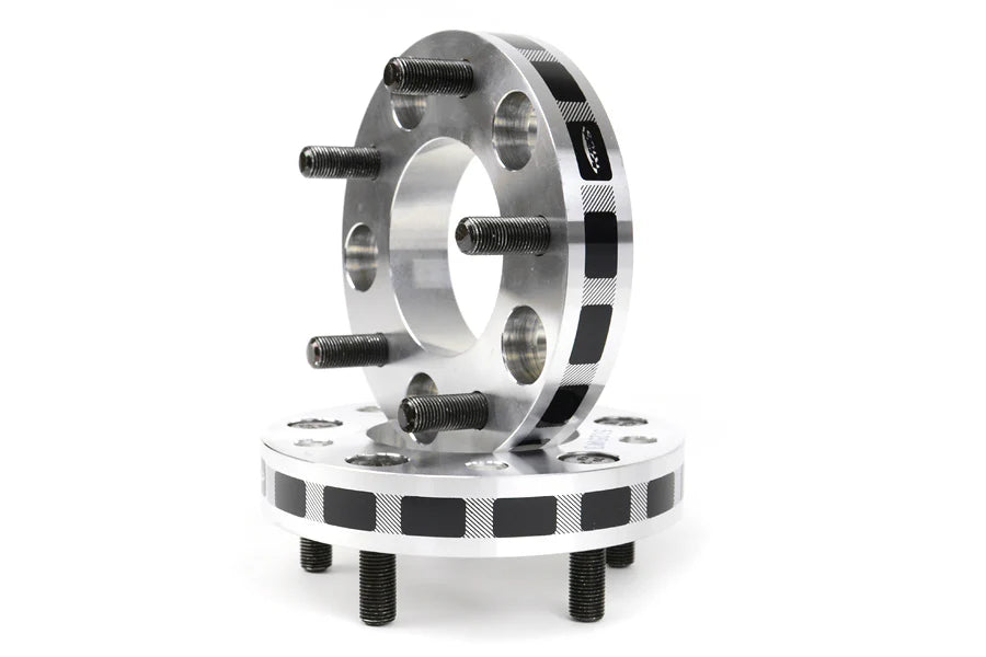 Project Kics 12X1.25 5x114.3 Wide Tread Spacers - 25MM *Built to Order*