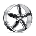 Wheel Pros Helo HE844 20X8 5X5 CHR/G-BLK 38MM HE84428050238