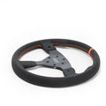 Touring Steering Wheel 13in D Shaped Suede
