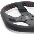 Touring Steering Wheel 13in D Shaped Suede