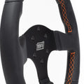 Touring Steering Wheel 13in D Shaped Suede