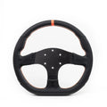 Touring Steering Wheel 13in D Shaped Suede