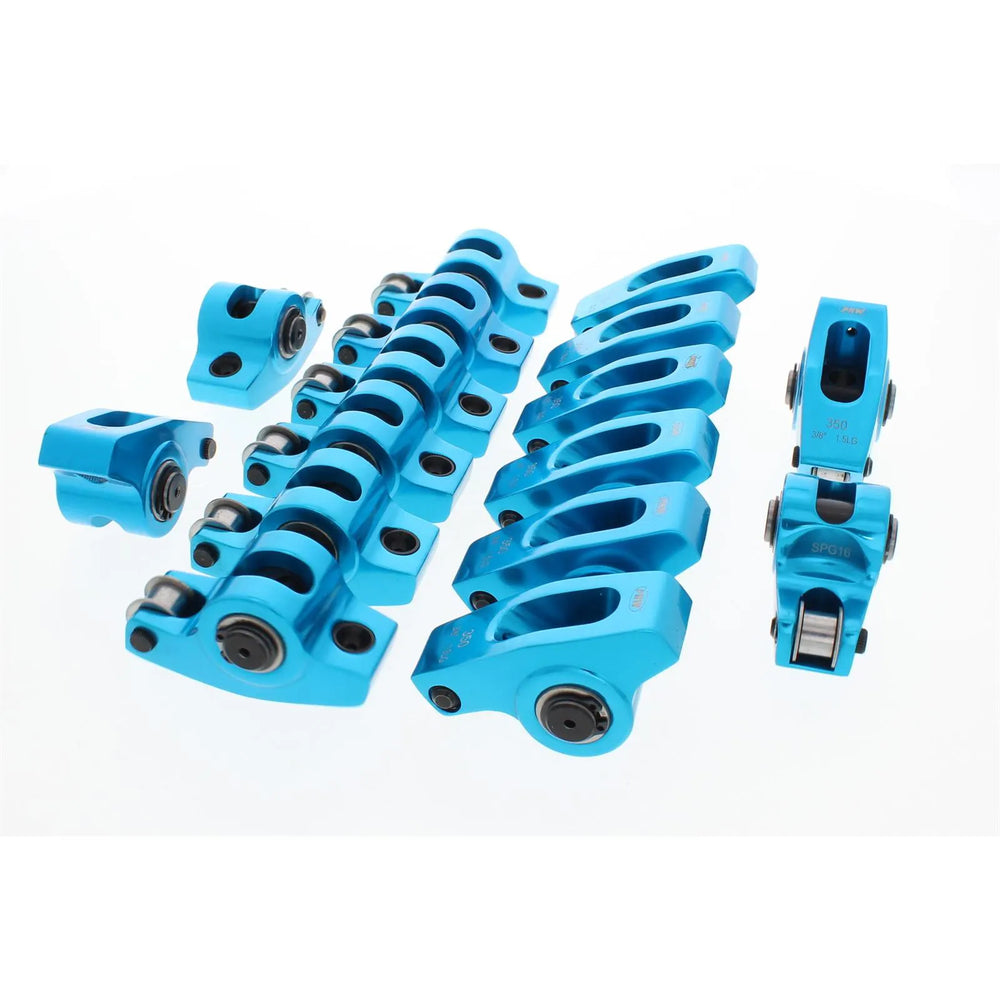 SBC Roller Rocker Arms - 1.5 Ratio 3/8 Stud NB/SA