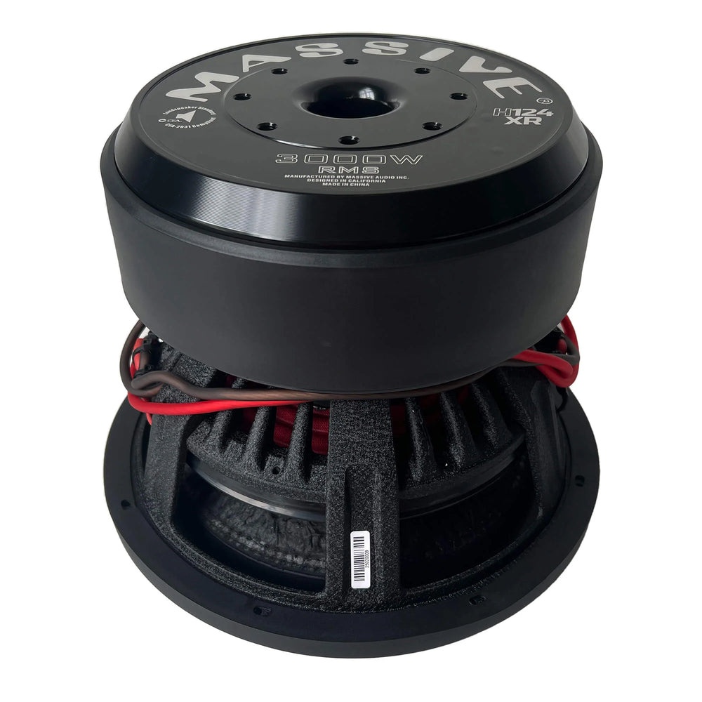 12IN 2000 WATTS RMS DUAL 4 OHM MEGA SUBWOOFER
