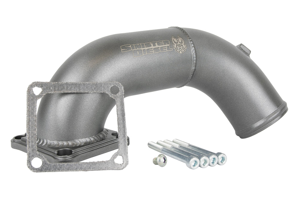 Sinister Diesel 98-02 Dodge Cummins 5.9L Intake Elbow - Grey