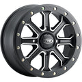 ITP Inertia Beadlock 14x7 / 4x137 BP / 40mm Offset Matte Black w/ Machined Accents Wheel