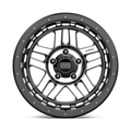 ~(38 lbs. 21X21X11)~ RECON 18x8.5 5x150.00 SATIN BLACK MACHINED (18 mm)
