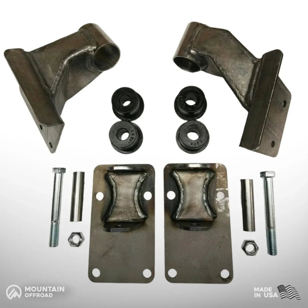 Bomb Proof Motor Mounts for 1972-1986 CJs - all converting to Chevy LS