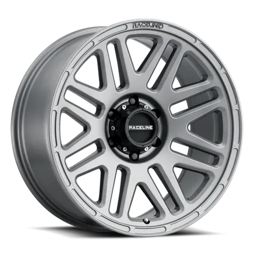 Aluminum Wheels 17x9 Outlander 944GS Greystone Gray -12 Offset 5 on 139.7 Bolt Pattern 106.5 Bore Raceline