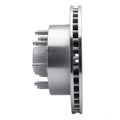 R1 1986-1994 Ford E-250 Econoline Club Wagon Front Right Drilled & Slotted Silver Brake Rotor