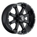 Aluminum Wheels 18x9 Assault 991B Satin Black 18 Offset 8 on 170 Bolt Pattern 125.2 Bore Raceline