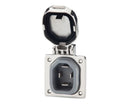 32 AMPFEMALE CONNECTOR & STAINLESS STEEL INLET