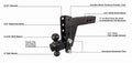 2.5" HEAVY DUTY 6" DROP/RISE