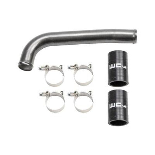 Wehrli Driver Side 3.5 in. Intercooler Pipe 19-24 Cummins 6.7L Bengal Grey Bengal Grey 100218-BG