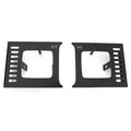 ~(8 lbs. 14X9X8)~ 2018-Ford F-150 (ALL) Front Bumper LED Light Bar Mount KIT - Includes ZROADZ (2) 3Inch Cube ZROADZ LED Light Universal Wire Harness