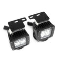 ~(5 lbs. 12X7X7)~ 2017 Ford F150 Raptor Rear Bumper LED Light Bar Mount KIT - Inlcudes (2) 3 IN ZROADZ LED Cube Lights Universal Wire Harness - Bolt On Easy Install