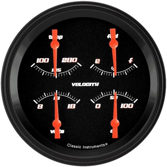 VELOCITY BLACK 5IN QUAD 240-33