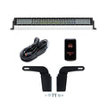 Cali Raised 03-09 Toyota 4Runner 32In Lower Bumper Hidden Led Light Bar Brackets Kit - Brackets Only