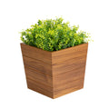 TEAK PLANTER BOX, SMALL