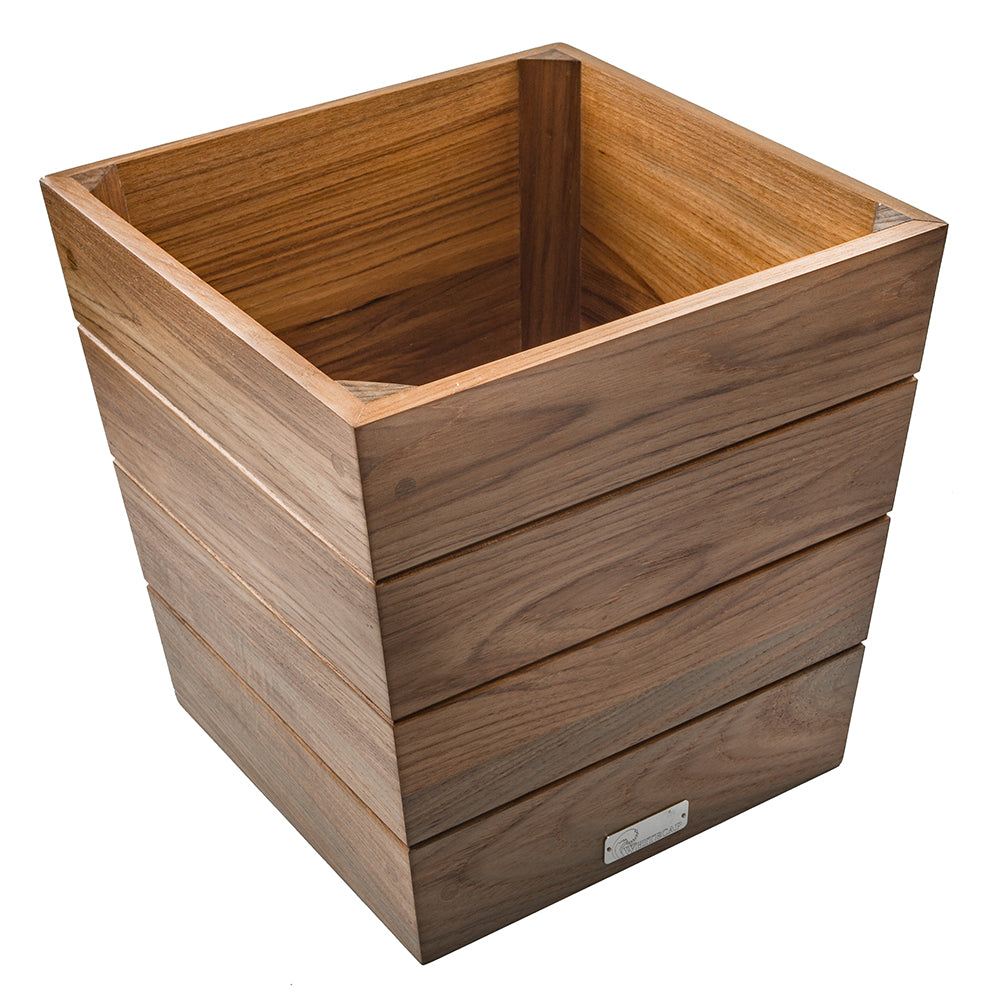 TEAK PLANTER BOX, SMALL