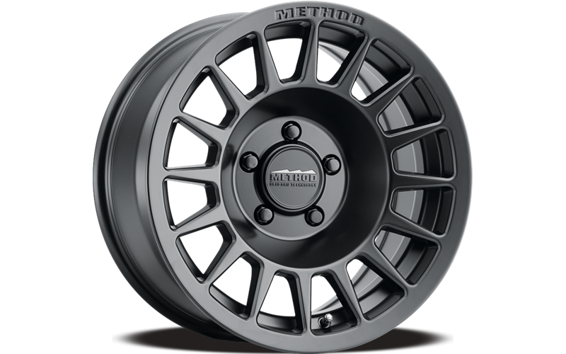 MR707 Bead Grip 16x7 +15mm Offset 5x100 56.1mm Centerbore Matte Black