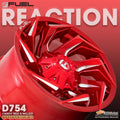 D754 17X9 6X135/5.5 GL-RED-MIL -12M