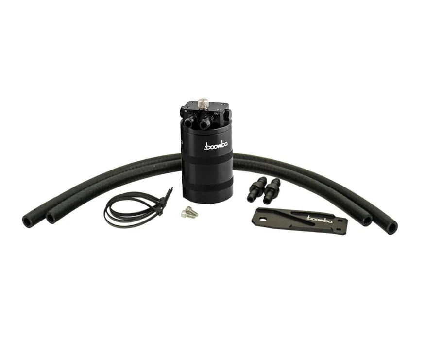 Boomba Racing 2022 WRX Stage 1 Catch Can Kit-BLACK