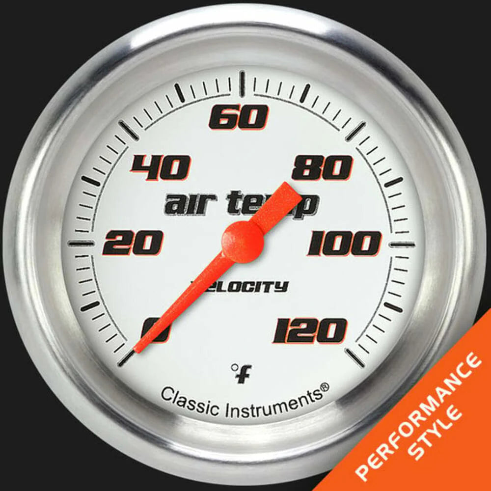 VELOC WHT 2 5/8IN OUTSD AIR TEMP FS