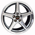 18 IN REPLICA WHEEL FR06B FITS FORD MUSTANG SALEEN RIM 18X9 CHROME WHEEL