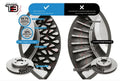 DBA 08-15 Skoda Superb (3T) 1.8 Turbo / 2.0TD 4WD Rear Slotted 4000 Series Rotor