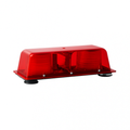 HALO 9200 RED OUTER DOME, 4-LED 10-