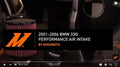 Mishimoto 01-06 BMW 330i 3.0L Performance Air Intake