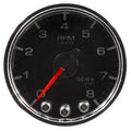 Autometer Spek-Pro Gauge Tach 2 1/16in 8K Rpm W/ Shift Light & Peak Mem Wht/Blk